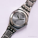 Vintage 2006 Swatch Caja de flores YSS222G reloj | Dama Swatch reloj