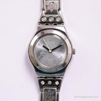 Vintage 2006 Swatch Caja de flores YSS222G reloj | Dama Swatch reloj