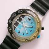 1997 JUNCTION SDM901 Scuba Swatch Watch | 90s Vintage Swatch Scuba - Vintage Radar