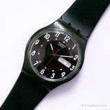 Vintage 2007 Swatch SUJM704 LIVING SWISS Watch | Black Swatch Watch