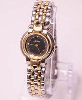 Dial negro Guess reloj Mujer | Tóndo de plata y oro Guess Señoras reloj