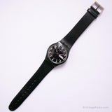 Vintage 2007 Swatch SUJM704 LIVING SWISS Watch | Black Swatch Watch