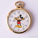 Lorus V501-0A28D1 Mickey Mouse Disney Tasche Uhr | 80s Tasche Uhren