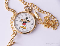 Lorus V501-0A28D1 Mickey Mouse Disney Pocket Watch | 80s Pocket Watches