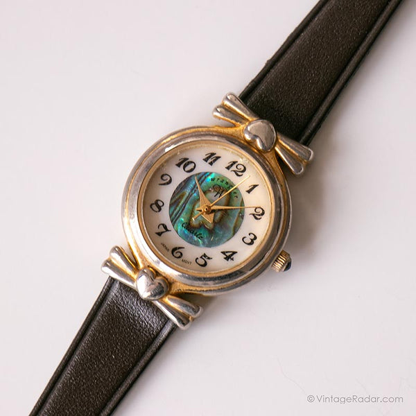 Vintage Tiny Wrangler Watch for Ladies | Psychedelic Dial Wristwatch