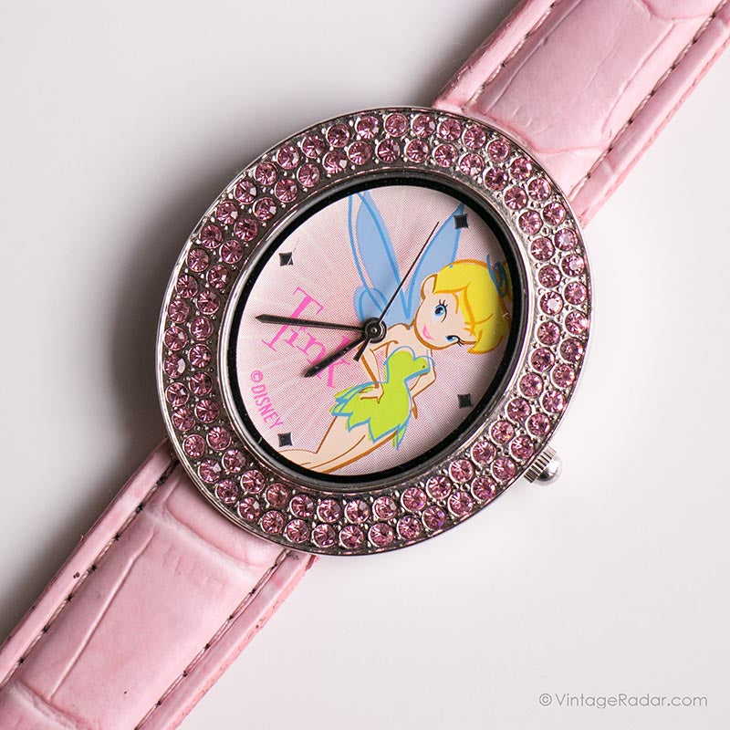 Pink Tinkerbell Fairy Disneyland Watch | Disney Princess Women