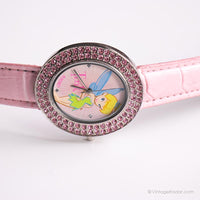 Rosado Tinker Bell Hada Disneylandia reloj | Disney Princesa reloj para mujeres
