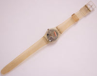 1986 LITTLE JELLY LK103 Vintage Swatch Watch | Lady Skeleton Swatch - Vintage Radar