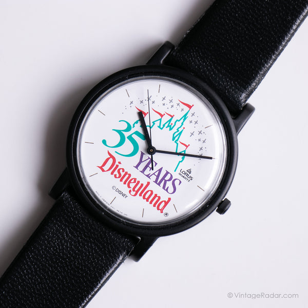 35 años de Disneyland Original Lorus Cuarzo reloj | Antiguo Disney reloj