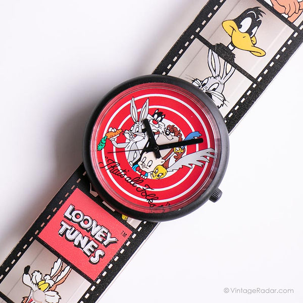 Ultra raro Armitron Looney Tunes Caracteres reloj | Vintage de los 90 reloj
