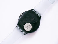 Blue Squiggle SDB118 Vintage swatch reloj | Scuba de los 90 swatch reloj