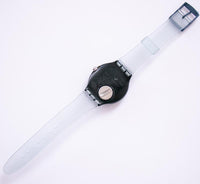 Blue Squiggle SDB118 vintage swatch montre | Scuba des années 90 swatch montre