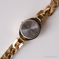 Lady Vintage Soberana reloj para ella | Digital de tono de oro reloj