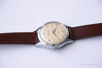 نادر الخمسينيات Timex ساعة ميكانيكية | الخمسينيات من القرن الماضي Timex راقب