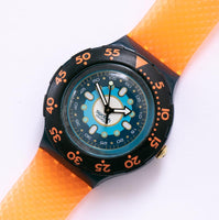 1994 SDN116 ABYSS Swatch Scuba Watch |  Diver Watch for Men and Women