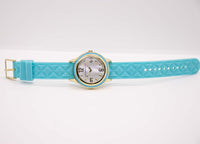 Turquesa Isaac Mizrahi Live! reloj | Diseñador vintage reloj para mujeres