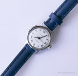 Minuscule argenté Timex Électrique montre | Montres minimalistes vintage