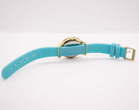 Turquoise Isaac Mizrahi Live! montre | Concepteur vintage montre pour femme