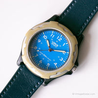 زرقاء خمر Lorus ساعة رياضية | ساعة الكوارتز اليابان