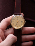 Antiguo Jules Jurgensen Fecha de alineación reloj Incabloc Automático