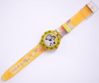 1991 Vintage Swatch Watch | SDK105 SEA GRAPES 90s Swatch Watch