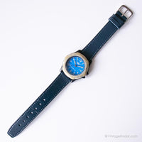 زرقاء خمر Lorus ساعة رياضية | ساعة الكوارتز اليابان