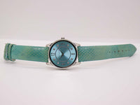 Blue-Dial Silver-tone Isaac Mizrahi Live! Watch for Women Vintage