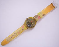1991 Vintage Swatch Uhr | SDK105 Seegrapes 90s Swatch Uhr