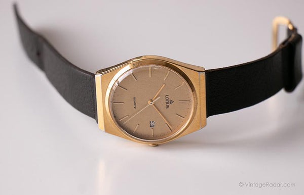 Gold-tone | – Watch Wristwatch Japan Elegant Quartz Radar Vintage Vintage Lorus