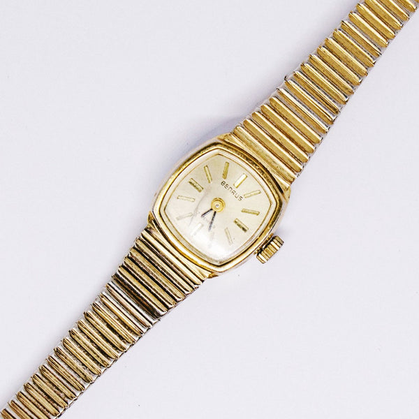 17 Jewels Benrus Mechanical Watch | Women's Gold-tone Benrus Watch - Vintage Radar