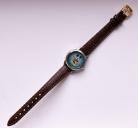 قرص أزرق صغير Seiko Mickey Mouse ساعة خمر | التسويق SII Disney راقب