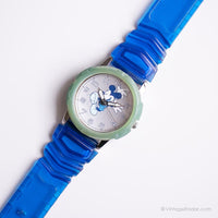Vintage SII by Seiko Mickey Mouse Watch  | 90s Disney Wristwatch Blue