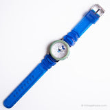 Vintage SII by Seiko Mickey Mouse Watch  | 90s Disney Wristwatch Blue