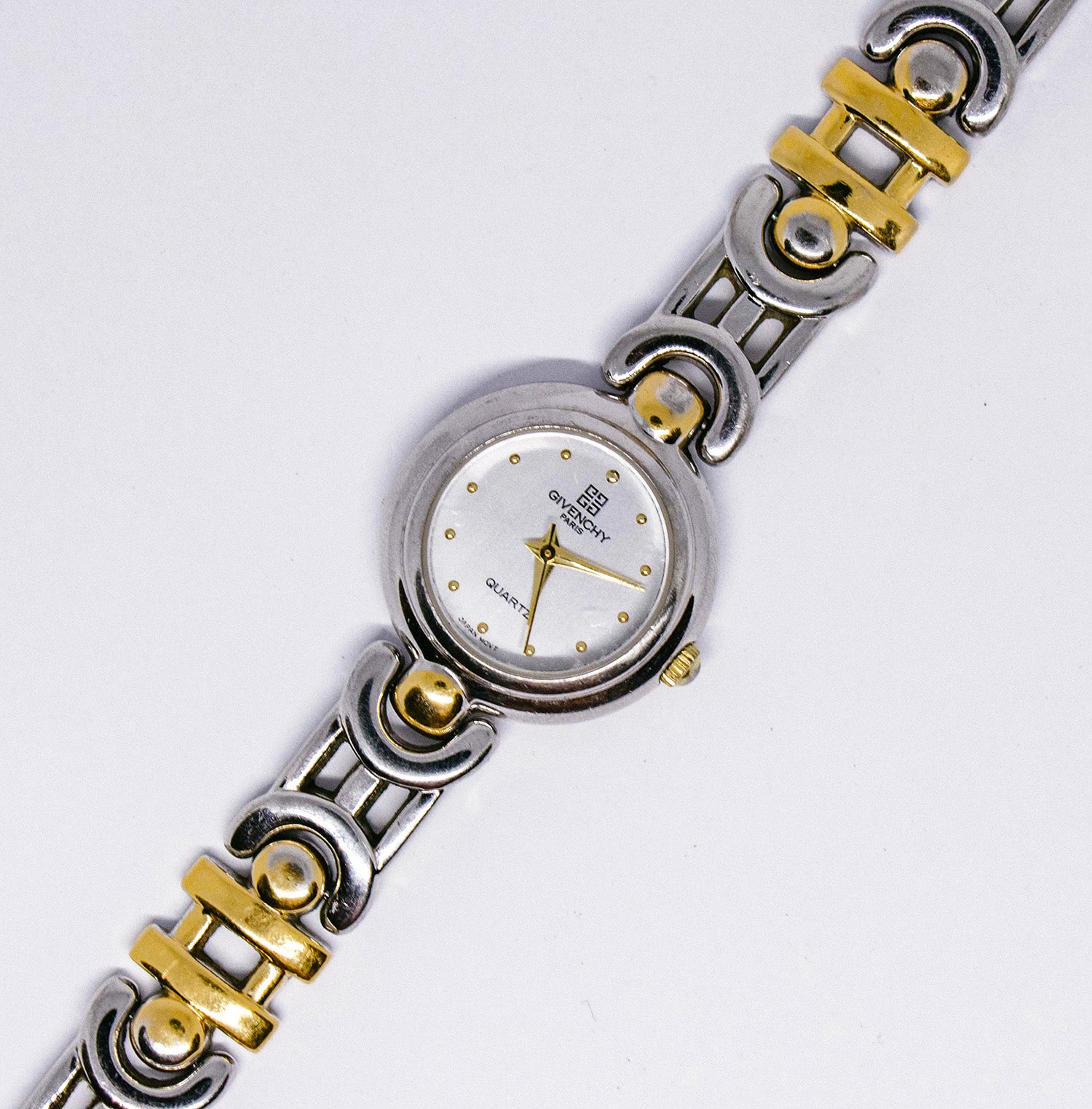 Givenchy Paris Quartz Watch Luxury Silver tone Women s Watch Vintage Radar