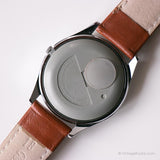 Tono d'argento vintage Lorus Data Guarda | Giappone orologio per ufficio al quarzo
