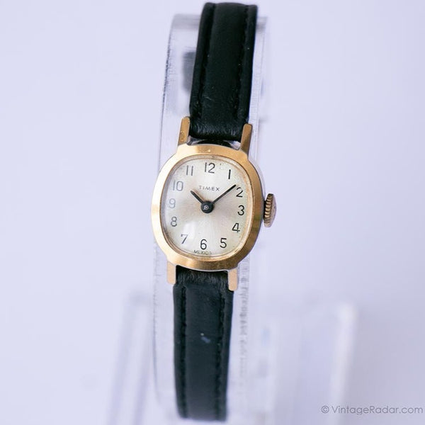 Tono d'oro Timex Orologio meccanico per lei | Vintage ▾ Timex Orologio Winup