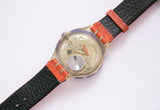 1991 Red Island SDK106 Swatch Scuba Uhr | Vintage -Schweizer Armbanduhr