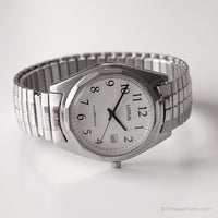 Clásico vintage Lorus Wallwatch | Oficina de plata reloj
