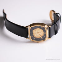 Elegante orologio per leone nero e oro | Vintage da collezione Disney Guadare