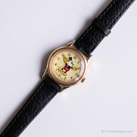 Gold-Tone Classic Mickey Mouse montre | Disney Lorus Ancien montre