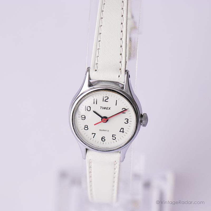 Classic Quartz Timex Watch for Women | Silver-Tone Vintage Watch ...