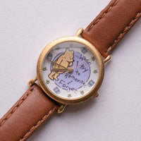 Olvidadizo Winnie the Pooh reloj | Rara cosecha Disney Reloj de pulsera