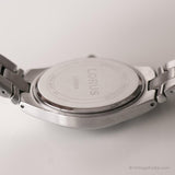 Quadrante nero vintage Lorus Guarda | Elegante orologio in quarzo giapponese