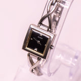 Sehr klein Guess Uhr Für Frauen mit schwarzem Zifferblatt | Jahrgang Guess Quarz Uhr