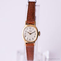 Gold-Tone Elegant Timex Women's Watch | Timex Mechanical Vintage Watch
