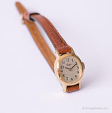 Gold-ton élégant Timex aux femmes montre | Timex Vintage mécanique montre