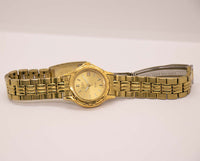 Antiguo Seiko 7n82-0271 cuarzo A4 reloj | Fecha de cuarzo de Japón reloj