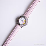 Vintage Pink Aurora Disney Uhr Personalisiert mit "Andrea" -Name