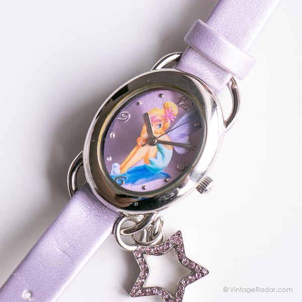 Tinkerbell Fata Disneyland Watch | Viola Disney Orologio vintage per le donne