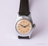 لهجة الفضة Timex ساعة ميكانيكية للنساء | الفن ديكو Timex ساعات